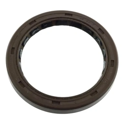 Image of 1351040F00, 1351053J01, 1351053J10, 1351053J11, 1351070J00 Crankshaft Seal FEBI BILSTEIN 107173 frontal sided FPM (fluoride rubber) NISSAN: 200SX