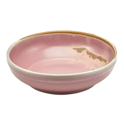 Image of Genware Terra Porcelain, Rose, Coupe Bowl, 200mm, CB PRS20, Pack of 6