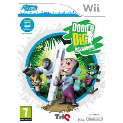 Image of Dood&#039;s Big Adventure uDraw (Wii)