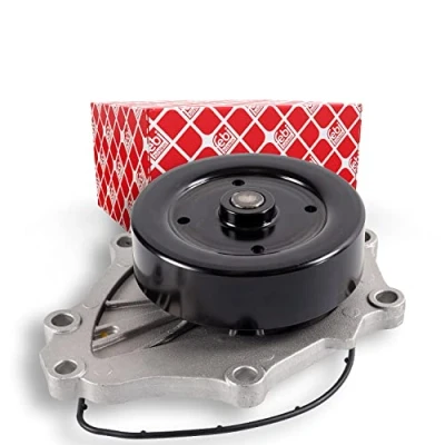 Image of 1610009340, 1610009341, 1610029495 Water pump FEBI BILSTEIN 32683 Cast Aluminium with seal Metal TOYOTA: Auris Hatchback, Avensis III Estate
