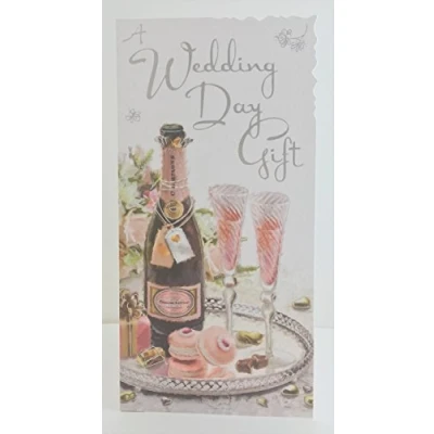 Image of Jonny Javelin Champagne Wedding Day Gift Money Wallet Card