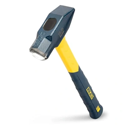 Image of ESTWING Blacksmith&#039;s Hammer 32 oz Metalworking Tool with Fiberglass Handle &amp; No Slip Cushion Grip MRF32BS