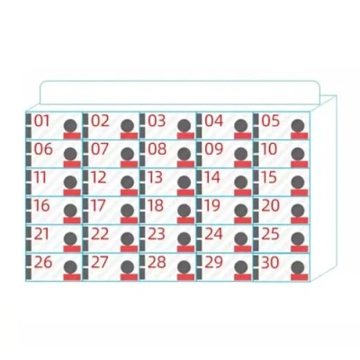 Image of Cell Phone Storage Cabinet Office Supplies Mobile Box Desktop Transparent Acrylic Safe Deposit With Lock (Color : Clear, Size 30)