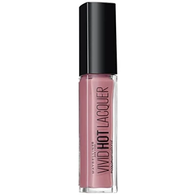 Image of Maybelline Color Sensational Vivid Hot Lacquer Liquid Lipstick, Number 66, Too Cute