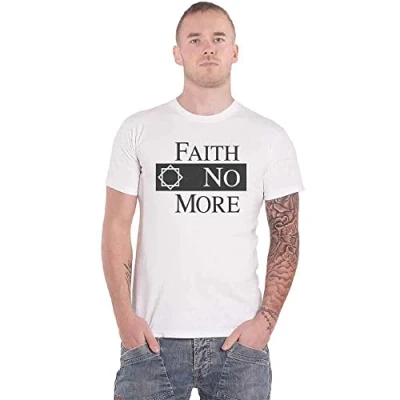 Image of Faith No More FNMTS02MW03 T Shirt, White, Large