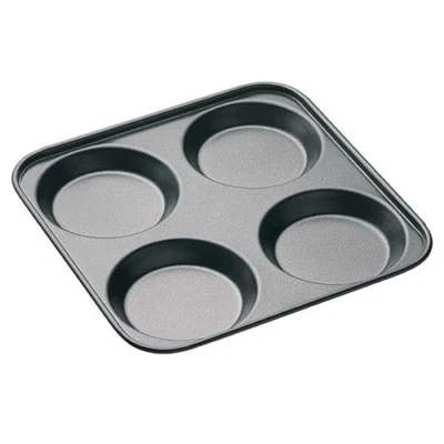 Image of Stoven Non Stick 24cm 4 Hole Yorkshire Pudding Pan