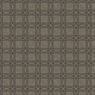 Image of Arthouse Kiss Foil Geometric Wallpaper for Living Spaces &amp; Feature Walls, 53 cm x 10.05 m Roll, 903306, Taupe