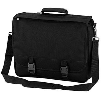 Image of Quadra QD65 Satchel Bag Unisex Adult, Black, Dimensions : environ 41 x 34 10/16 cm