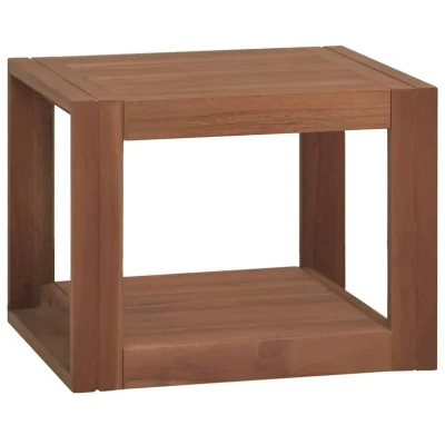 Image of vidaXL Bathroom Cabinet 45x45x35 cm Solid Wood Teak