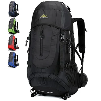 Image of Doshwin 70L Backpack Trekking Camping Travel Hiking Large Rucksack for Men Women (Black)