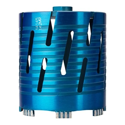 Image of OX Tools BX10 142 Spectrum Pro Superfast Helix Dry Diamond Core Drill 142mm, Blue