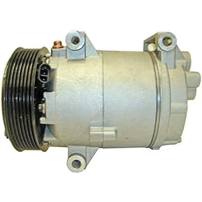 Image of 7711135808, 8200053264, 8200309193, 8671016164 AC Compressor MAHLE ORIGINAL ACP 8 000S CVC6 12V PAG 46 R134a with seal ring RENAULT: MEGANE 2