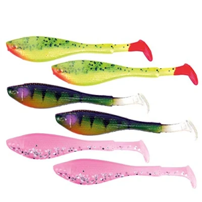 Image of Fox Rage Mini Fry UV Mixed Colour Pack 6pcs Shad