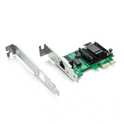 Image of 1G Gigabit Desktop PCI e Network Adapter (NIC) with Intel 82574L Chip 10/100/1000Mbps Ethernet Card Single Copper RJ45 Port X1 Compare to EXPI9301CT / EXPI9301CTBLK