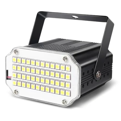 Image of Mini Strobe Light, 48Led White Lights, Disco Light for Party