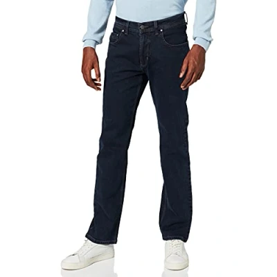 Image of PIONEER Men&#039;s Rando Jeans, Blue/Black raw 6800, 36W / 34L