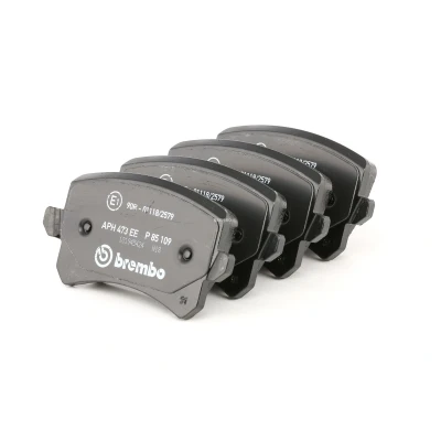Image of 3502103XKQ00A, 3502106XKQ00A, 3502310XKY00A, 3502310XKY00B, 3502340AKY00A Brake pad set BREMBO P 85 109 VOLKSWAGEN: Passat B6 Saloon, B7 Saloon