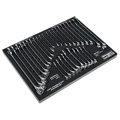 Image of Siegen Combination Spanner Set 32pc Metric/Imperial