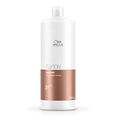 Image of Wella Professionals Fusion Intense Repair, Protection against Hair Breakage and Damage, Professional Care, Shampoo, 1L