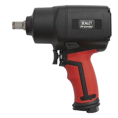 Image of Sealey Premier Air Impact Wrench 1/2&quot;Sq Drive Twin Hammer