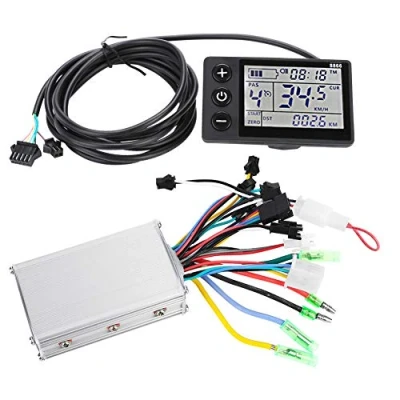 Image of Brushless controller Kit, 250W/350W Motor E bike with Waterproof LCD Display Panel for Electric Bicycle Scooter Tricycle 22.5mm Handlebar(36V/48V 250W/350W)