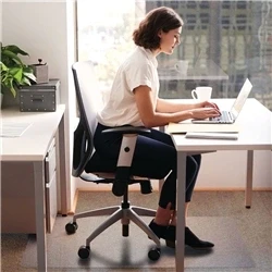 Image of Floortex Advantagemat PVC Rectangular Chair Mat 1200x750x2mm Clear