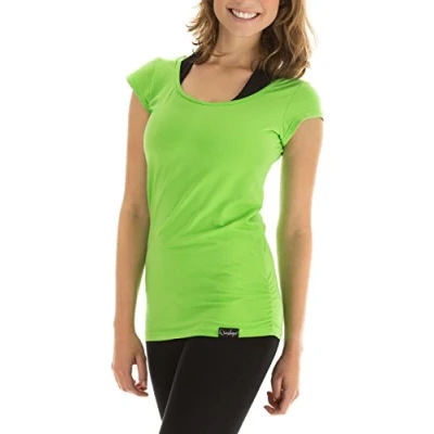Image of Winshape Women’s Short sleeved Top WTR4 Fitness Leisure Yoga Pilates, Womens, Kurzarmshirt Freizeit apple green, M