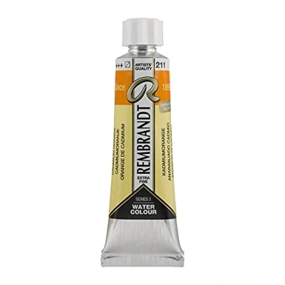 Image of Rembrandt Watercolour Tube 10 ml Cadmium Orange 211