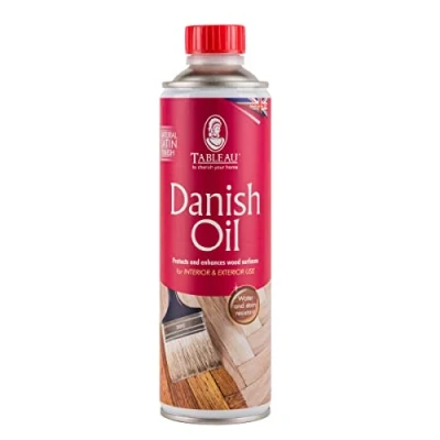 Image of Tableau, Danish Oil Protects and Enhances Wood Surfaces, 500ml