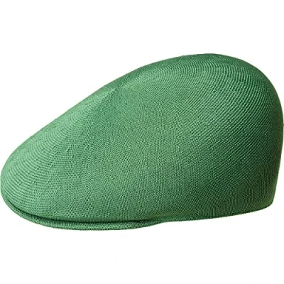 Image of Kangol Seamless Tropic 507 Flat Cap Ivy hat (XL (60 61 cm) Green)