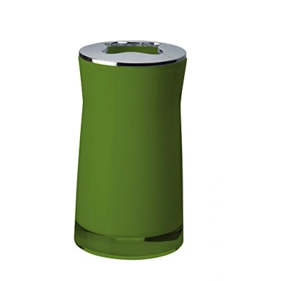 Image of Ridder Toothbrush Holder Disco, Acryl, Green, 6.5 x 12.4 cm