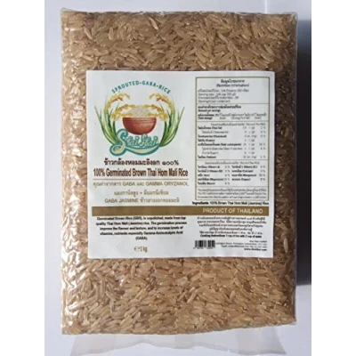Image of 100% GABA Thai Hom Mali Jasmine Germinated Brown Rice 1Kg