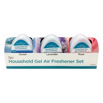 Image of Multi 60g Gel Air Freshener Set By Ashley