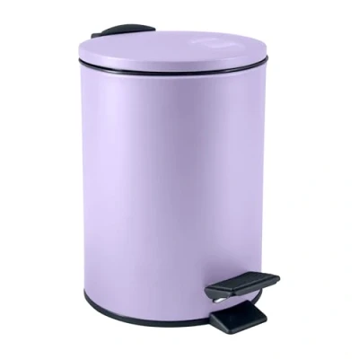 Image of Spirella 3 Litre Steel Adelar Pedal Bin Lavender Matt