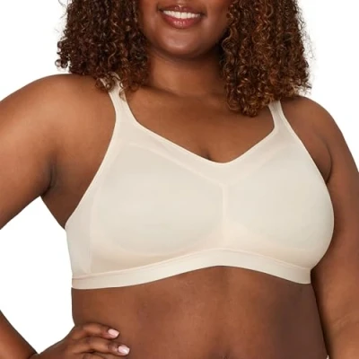 Image of Playtex Women&#039;s 18 Hour Active Lifestyle Bra, Light Beige, 40DD