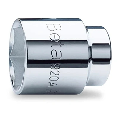 Image of Beta 9200025 Model 920 A25 Hexagon Hand Sockets, 1/2 Drive, 25mm