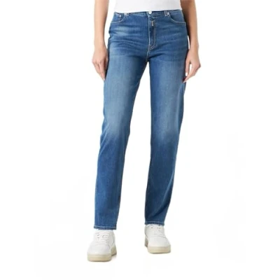 Image of REPLAY Women&#039;s WA434 Kiley 99 Denim Jeans, 009 Medium Blue, 2732