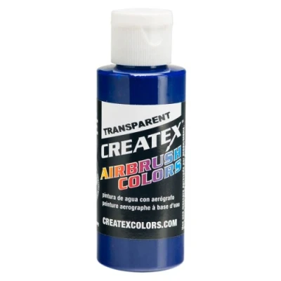 Image of CREATEX 60 ML Transparent color airbrush (BRITE BLUE)