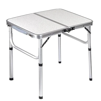 Image of Dunlea Folding Camping Table Portable Aluminum Foldable Picnic Table,Collapsible Dining for Indoor Outdoor