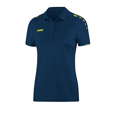 Image of JAKO Women&#039;s Classico Polo, Nightblue/Citro, 38
