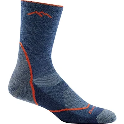 Image of Darn Tough Light Hiker Micro Crew Cushion socks Denim XL