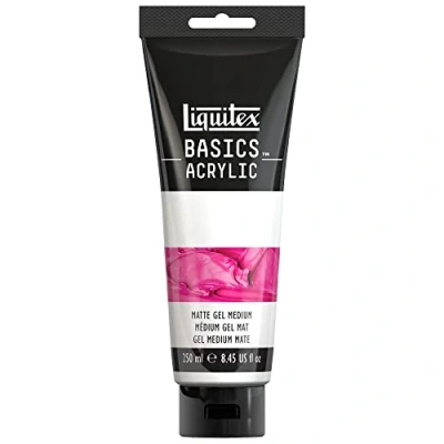 Image of Liquitex Basics Acrylic Additive, Matte Gel Medium, 250ml Tube