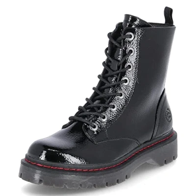 Image of bugatti Women&#039;s 431A4P305700 Military and Tactical Boot, Black, 5 UK