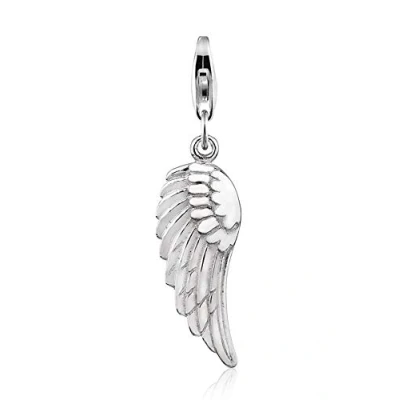 Image of Nenalina charm, angel wings pendant in 925 sterling silver, for all standard charm carriers 713070 000