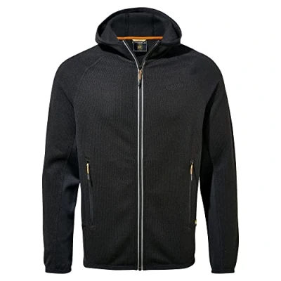 Image of Craghoppers Mens Mannix Hooded Full Zip Fleece Jacket