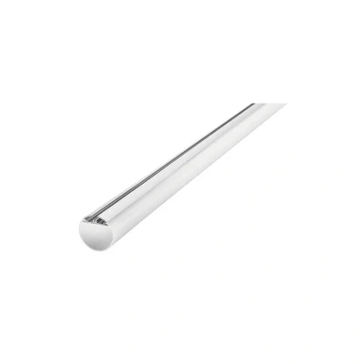 Image of Round Frosted Diffuser 30mm Dia Profile Aluminium Rail 2 Metre Integral LED