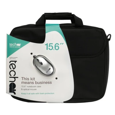 Image of Techair Z0140 laptop bag + XM301Bv2 USB Optical Mouse