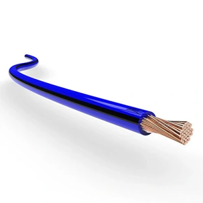Image of AUPROTEC Automotive Wire 1.50 mm² Thin Wall Cable length 5m or 10m choice: (10m metre (AWG 16) copper wire, blue black)