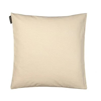 Image of LINUM ANNABELL Cushion Cover 50x50 cm, 100% Cotton, Machine Washable, Warm Beige