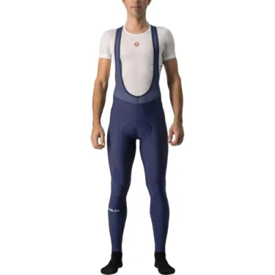 Image of CASTELLI 4520524 424 ENTRATA BIBTIGHT Cycling bib Shorts Men&#039;s Belgian Blue Size XL